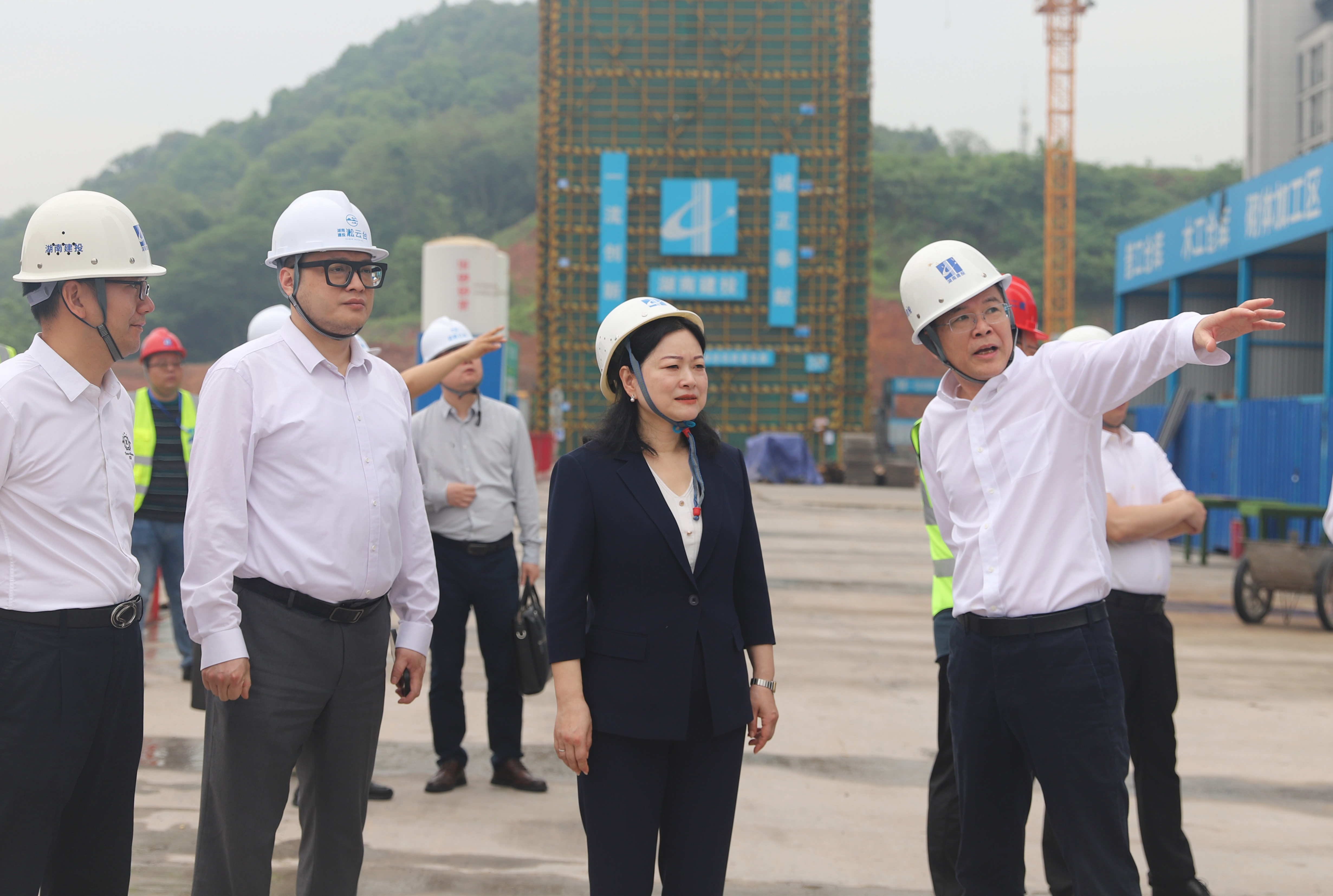 走找想促 | 公司黨委書(shū)記、董事長(zhǎng)王文帶隊(duì)調(diào)研株洲三項(xiàng)目