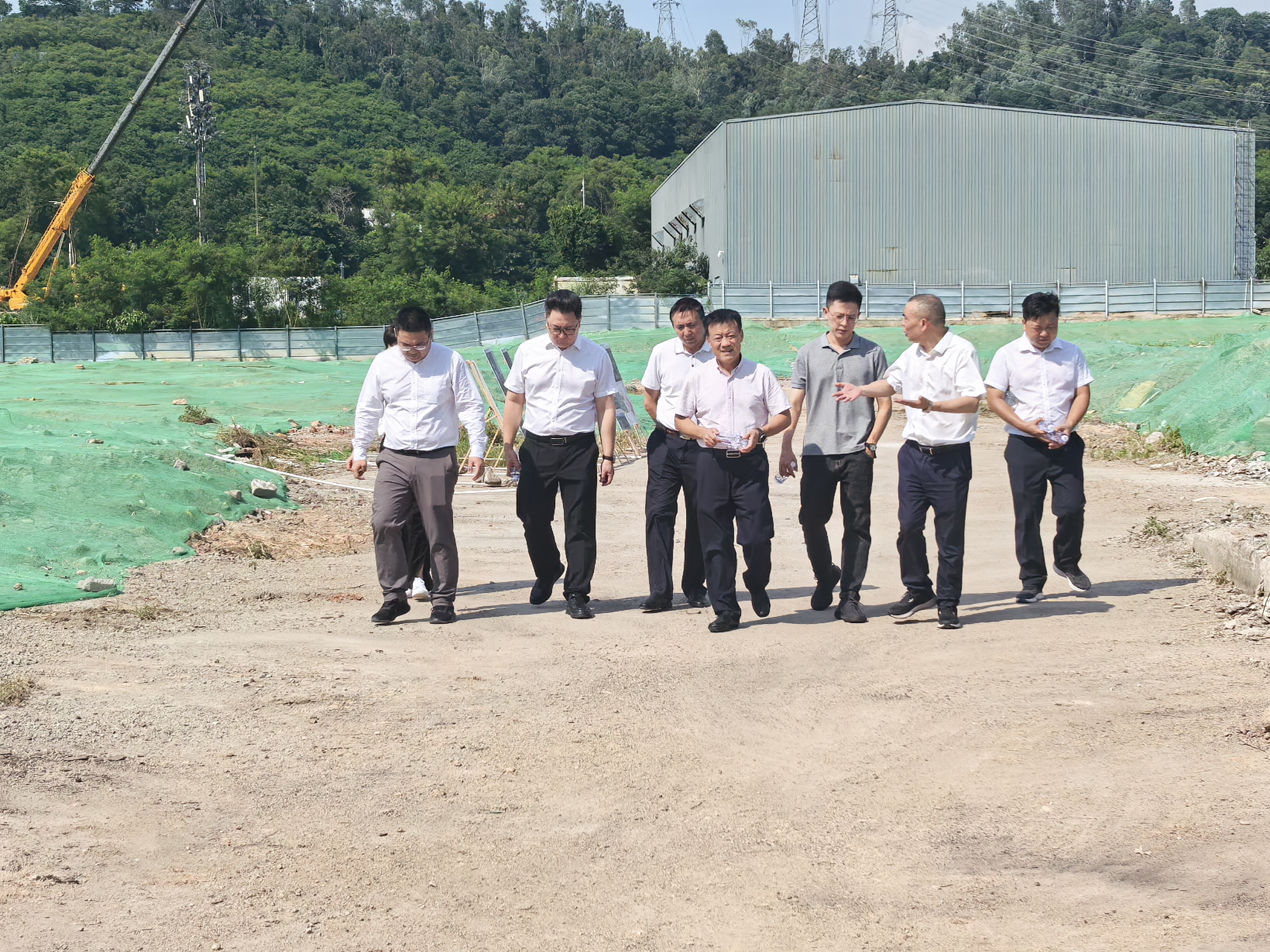 集團黨委委員、總會計師劉新銀調(diào)研深圳恒通城市更新項目