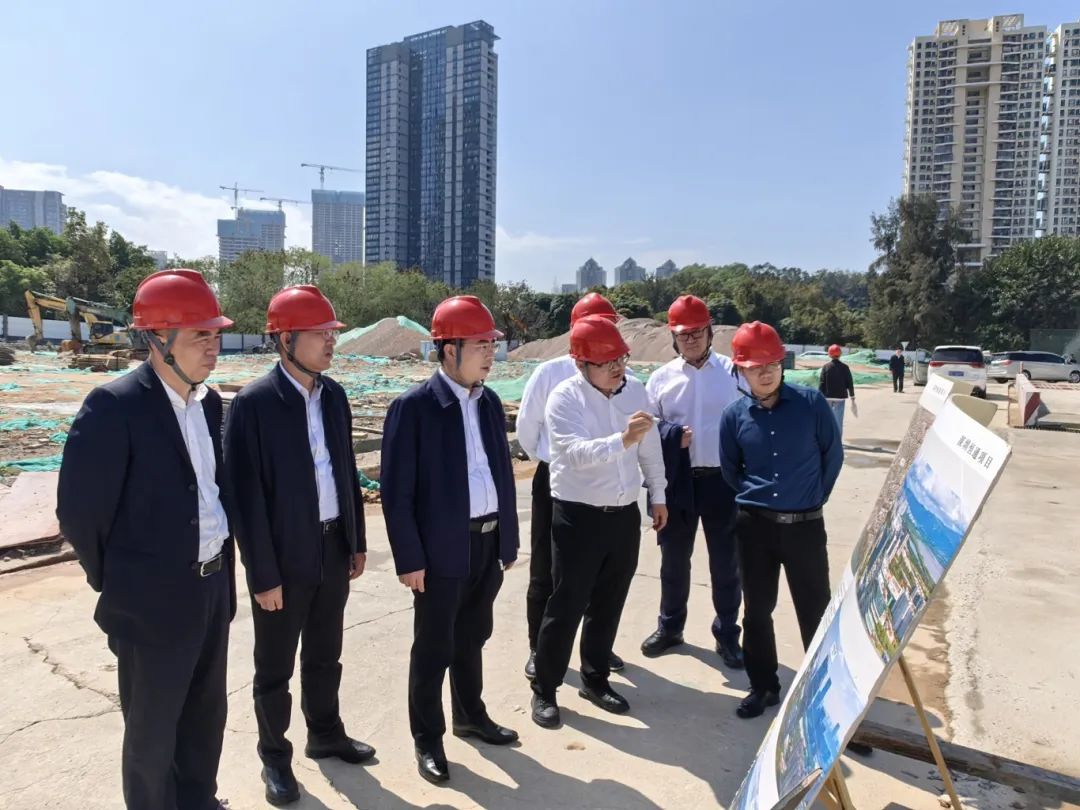 湖南省國資委黨委委員、副主任毛育新調(diào)研深圳恒通項目