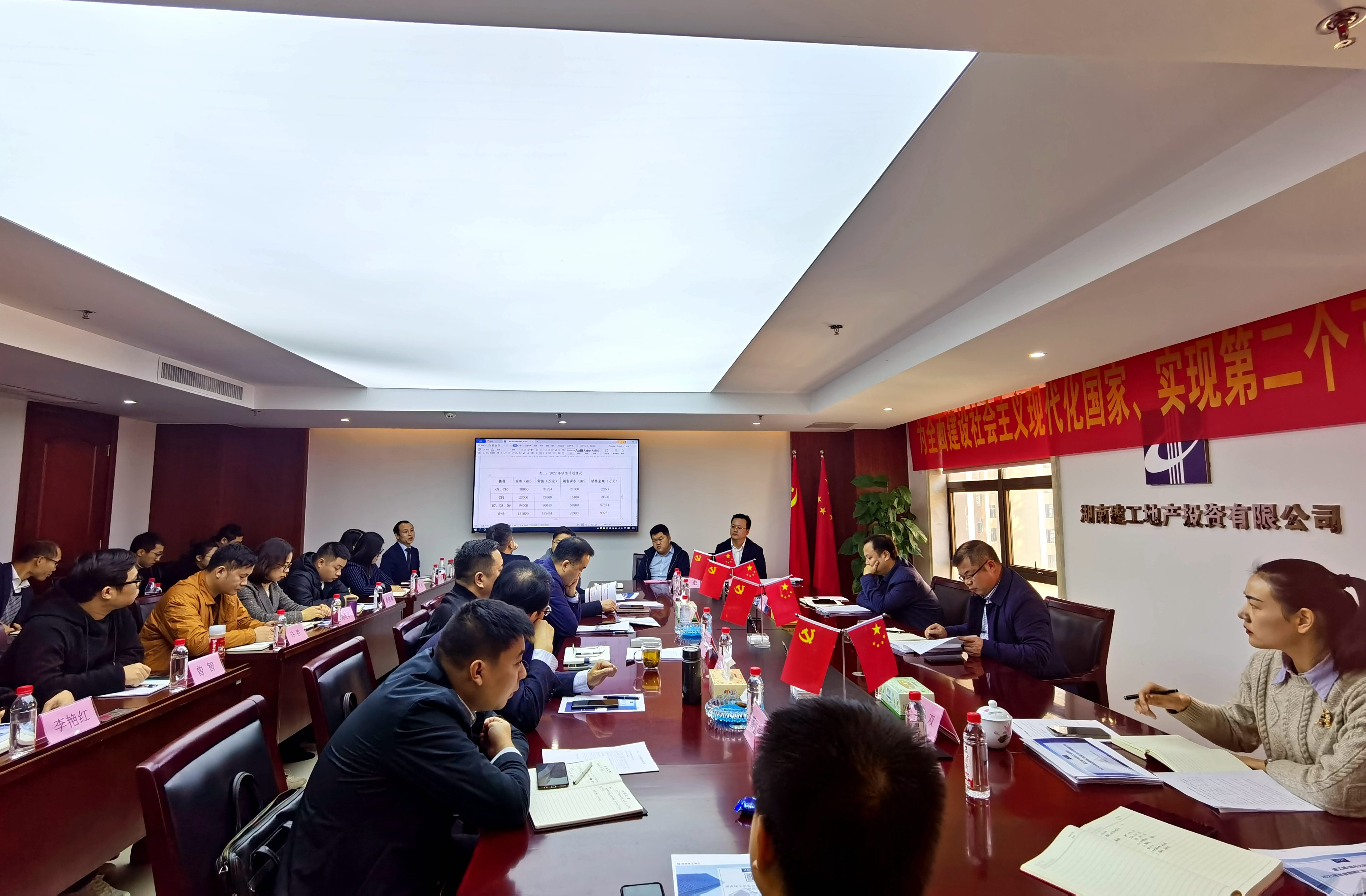 湖南建工地產(chǎn)召開營銷策略研討會