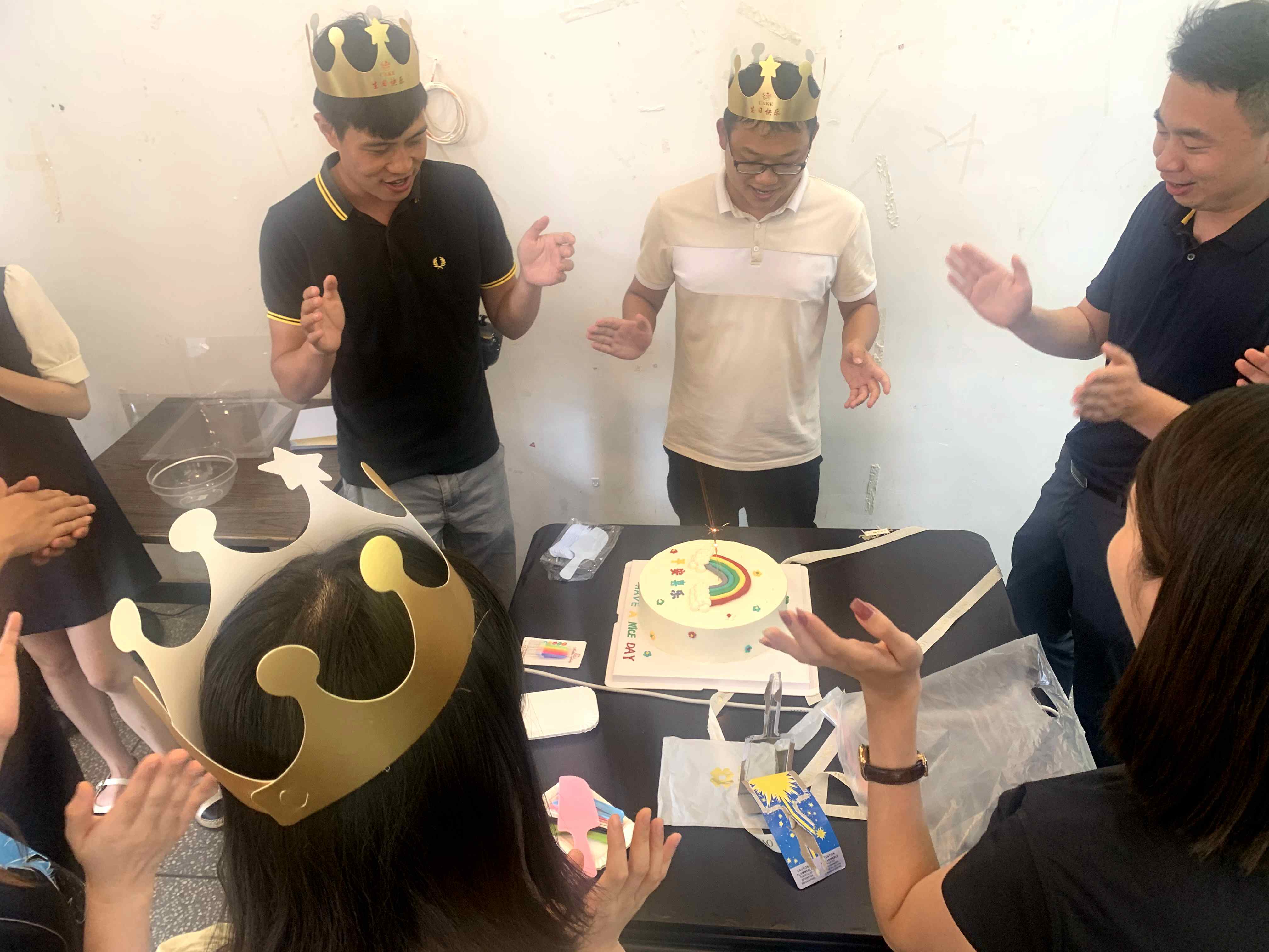 馬家坪項目公司為員工舉行集體生日會