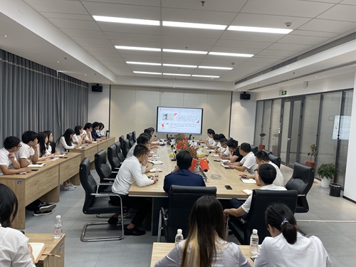 書記講黨課 | 湖南建工地產(chǎn)總經(jīng)理陽繼承為郴州項(xiàng)目公司上黨課